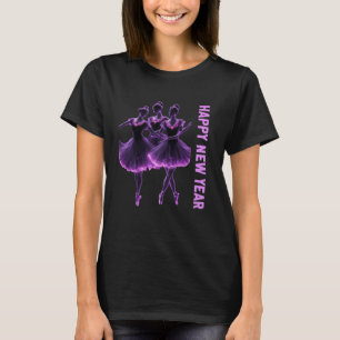 Gruselig Süße Frohes Neues Jahr Damen T-Shirt