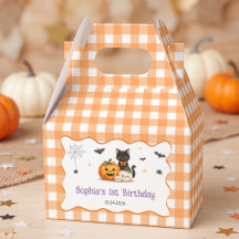 Gruselig süße Halloween-Geburtstagsfeier-Geschenkb