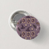 Gruselig süße Kristallkugeln Button (Vorne & Hinten)