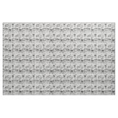 gruselig zwischen der Zeitung antikweiß Stoff (Yard (91,4 cm))