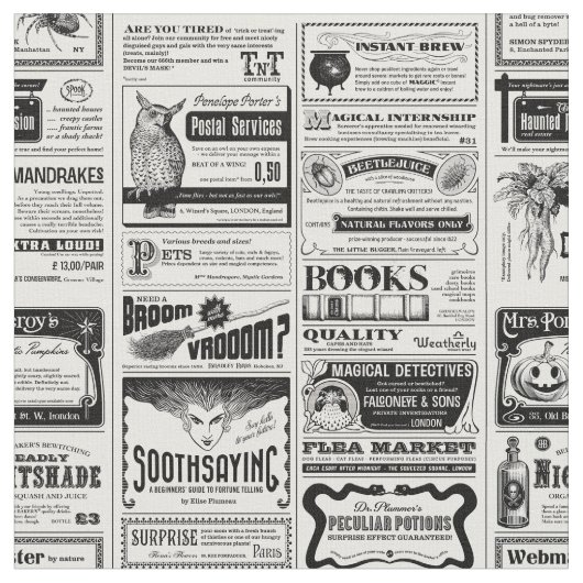 gruselig zwischen der Zeitung antikweiß Stoff (Nahaufnahme)