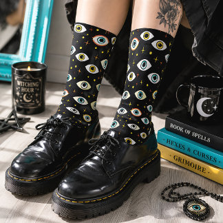 Gruselige Augen Gruseliger Gothic Halloween Socken