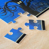 Gruselige Bäume - Puzzle (Seite)