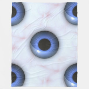 gruselige blaue Augen Decke