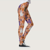 Gruselige Blumen Leggings (Rechts)
