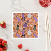 Gruselige Blumen Serviette (Beispiel)