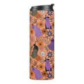 Gruselige Blumen Thermosbecher (Nach links gedreht)