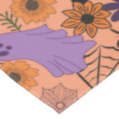 Gruselige Blumen Tischdecke (Schrägansicht)