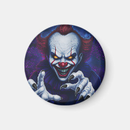 Gruselige Clown-Magnete Magnet