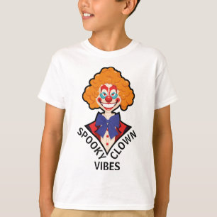 Gruselige Clown Stimmung Gruseliger Retro Zirkus H T-Shirt