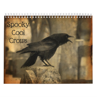 Gruselige Coole Krähen Kalender