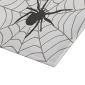 Gruselige Crawly Spinne Schneidebrett (Ecke)