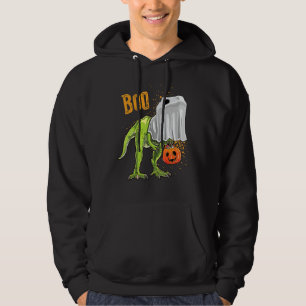 Gruselige Geister Dinosaurier Boo Halloween Kostüm Hoodie