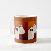 Gruselige Geister Kaffeetasse (Vorderseite Links)
