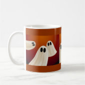 Gruselige Geister Kaffeetasse (Links)