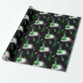 Gruselige Geisterhände Halloween Geschenkpapier (Ungerollt)
