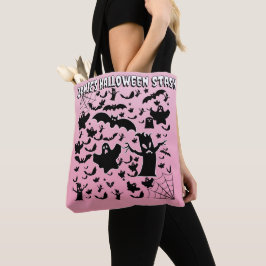 Gruselige Geistessilhouette Stash Kunst Tasche