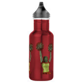 Gruselige Gothic Cheer Art Edelstahlflasche (Rechts)