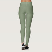 Gruselige Gothic Cheer Art Leggings (Rückseite)