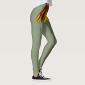Gruselige Gothic Cheer Art Leggings (Rechts)