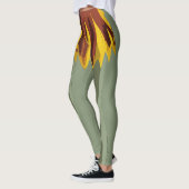 Gruselige Gothic Cheer Art Leggings (Links)