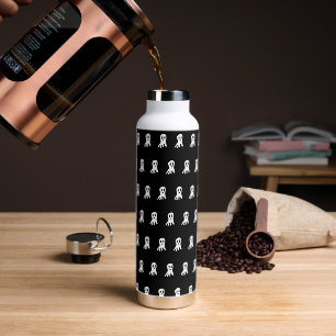 Gruselige gothische Geist-Illustration Trinkflasche