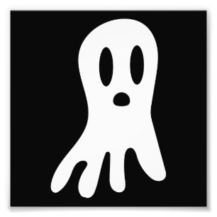 Gruselige gothische Geisterillustration Fotodruck