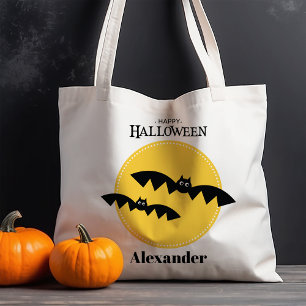 Gruselige Halloween-Fledermäuse Tragetasche