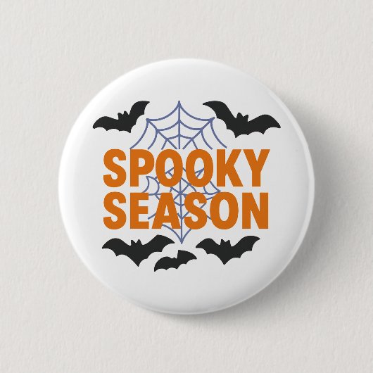 Gruselige Halloween-Fledermäuse-Webseite Button (Vorderseite)