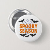 Gruselige Halloween-Fledermäuse-Webseite Button (Vorne & Hinten)
