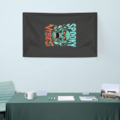 Gruselige Halloween-Geist-Schädel-Design_1 Banner (Messeveranstaltung)