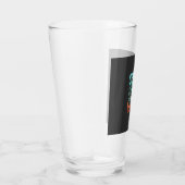 Gruselige Halloween-Geist-Schädel-Design_1 Glas (Rechts)