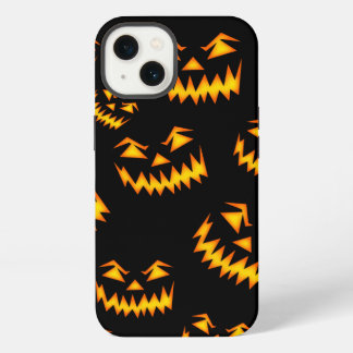 Gruselige Halloween-Gesichter iPhone Hülle