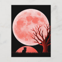 Gruselige Halloween-Grußkarte