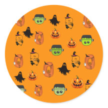 Gruselige Halloween-Hexe, Spukhaus, Mond