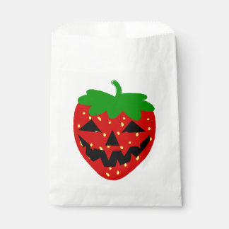 gruselige halloween Jack o'lantern Erdbeere Geschenktütchen