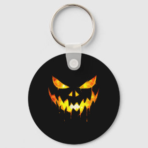 Gruselige Halloween-Jungen-Gesichtskürbis-Jack-O-L Schlüsselanhänger