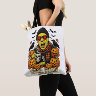 Gruselige Halloween-Kaffeetasche Wiederholung Hall Tasche