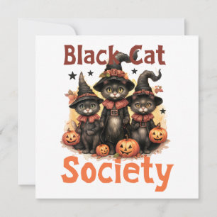 Gruselige Halloween-Karte