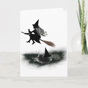 Gruselige Halloween Karte