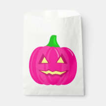 gruselige Halloween-Kürbis rosa