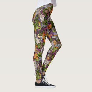 Gruselige Halloween-Leggings Leggings