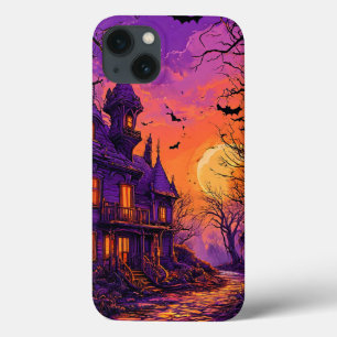 Gruselige Halloween-Nacht mit leuchtenden Kürbisse Case-Mate iPhone Hülle