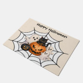 Gruselige Halloween-Party Fußmatte (Schrägansicht)