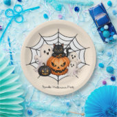 Gruselige Halloween-Party Pappteller (Party)