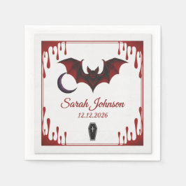 Gruselige Halloween-Party-Servietten | 3-lagige sü Serviette