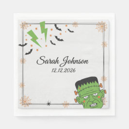 Gruselige Halloween-Party-Servietten | 3-lagige sü Serviette