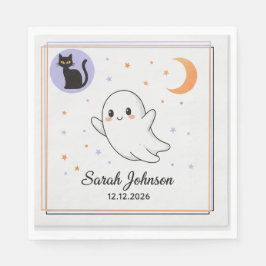 Gruselige Halloween-Party-Servietten | 3-lagige sü Serviette