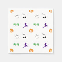 Gruselige Halloween-Party-Servietten der Spooky Cr
