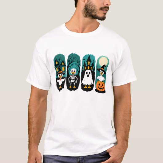 Gruselige Halloween-Saison T-Shirt (Vorderseite)